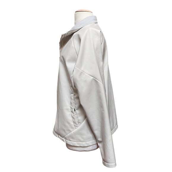 Columbia Herald Square‎ Womens XL White Full-Zip Jacket Lightweight Fleece - Picture 3 of 9